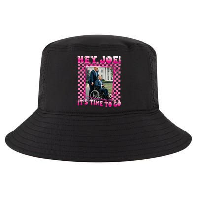 ItS Time To Go Joe Funny Trump 2024 Cool Comfort Performance Bucket Hat