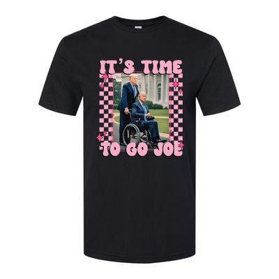 Its Time To Go Joe Funny Trump 2024 Softstyle® CVC T-Shirt