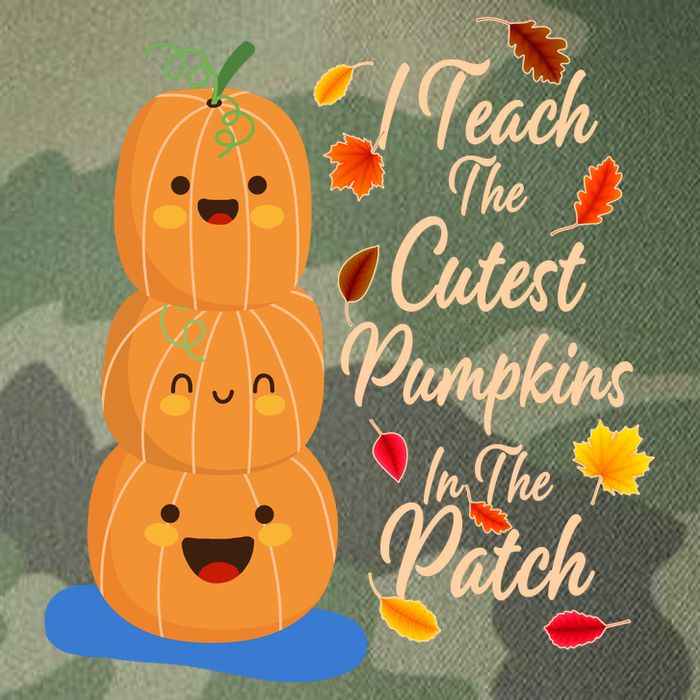 I Teach The Cutest Pumpkins In The Patch Legacy Tie Dye Trucker Hat