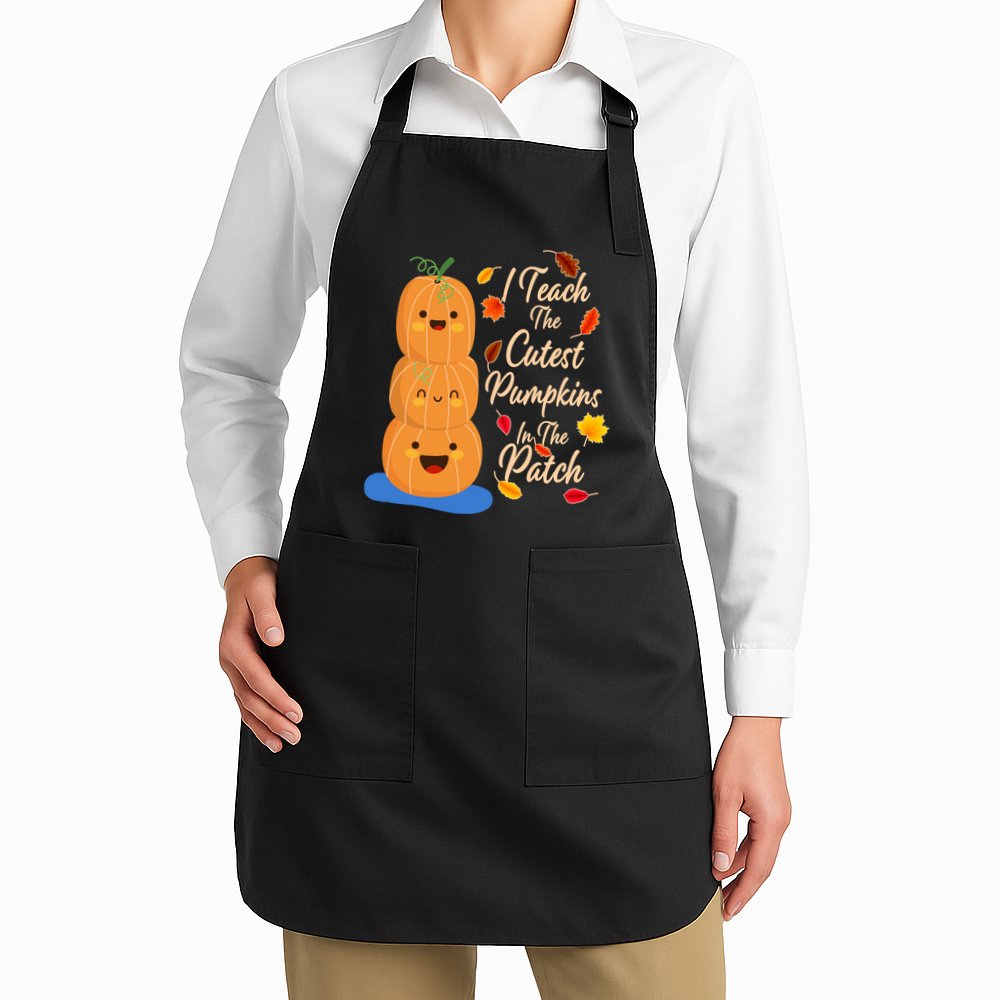 I Teach The Cutest Pumpkins In The Patch Apron