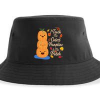 I Teach The Cutest Pumpkins In The Patch Sustainable Bucket Hat
