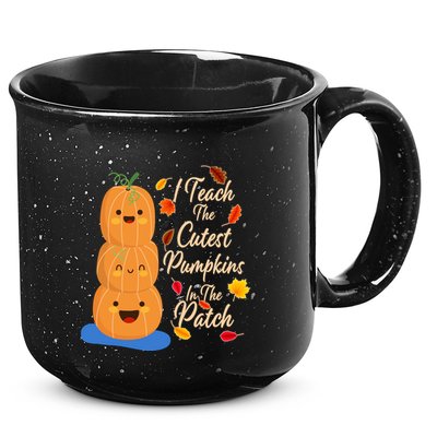 I Teach The Cutest Pumpkins In The Patch 15oz Campfire Ceramic Mug