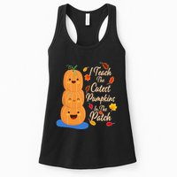 I Teach The Cutest Pumpkins In The Patch Womens Tank Top