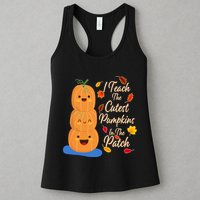 I Teach The Cutest Pumpkins In The Patch Womens Tank Top