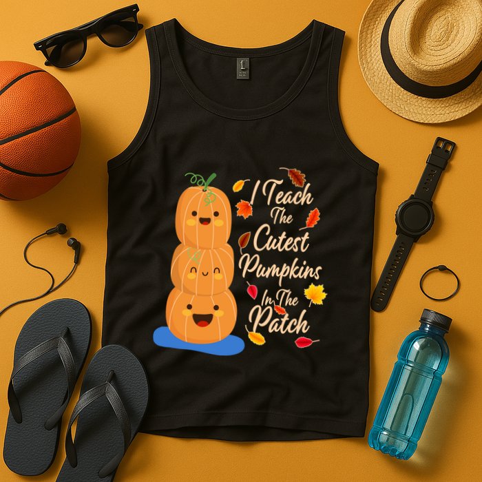 I Teach The Cutest Pumpkins In The Patch Tank Top