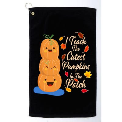 I Teach The Cutest Pumpkins In The Patch Golf Towel