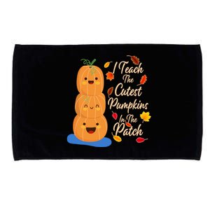 I Teach The Cutest Pumpkins In The Patch Microfiber Hand Towel