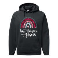 I Teach Tiny Humans About Jesus Teacher Appreciation Bible Performance Fleece Hoodie