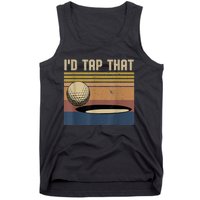 I’d Tap That Funny Golf Tank Top