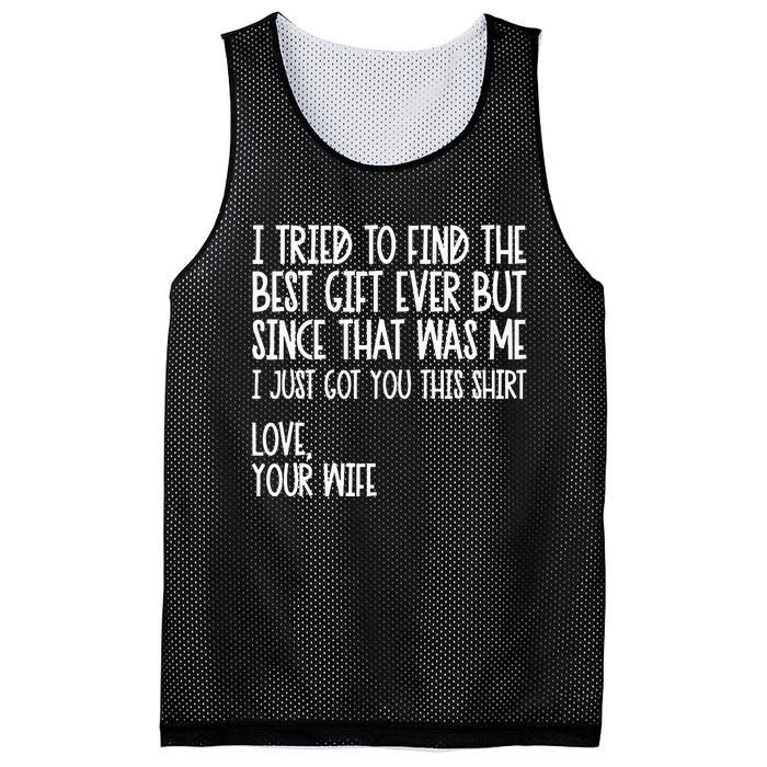 I Tried To Find The Best Fathers Day Funny Husband Mesh Reversible Basketball Jersey Tank