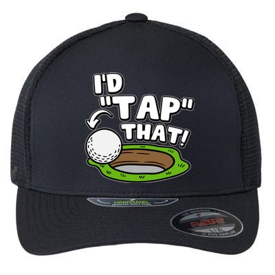 Id Tap That Funny Golf Lover Flexfit Unipanel Trucker Cap