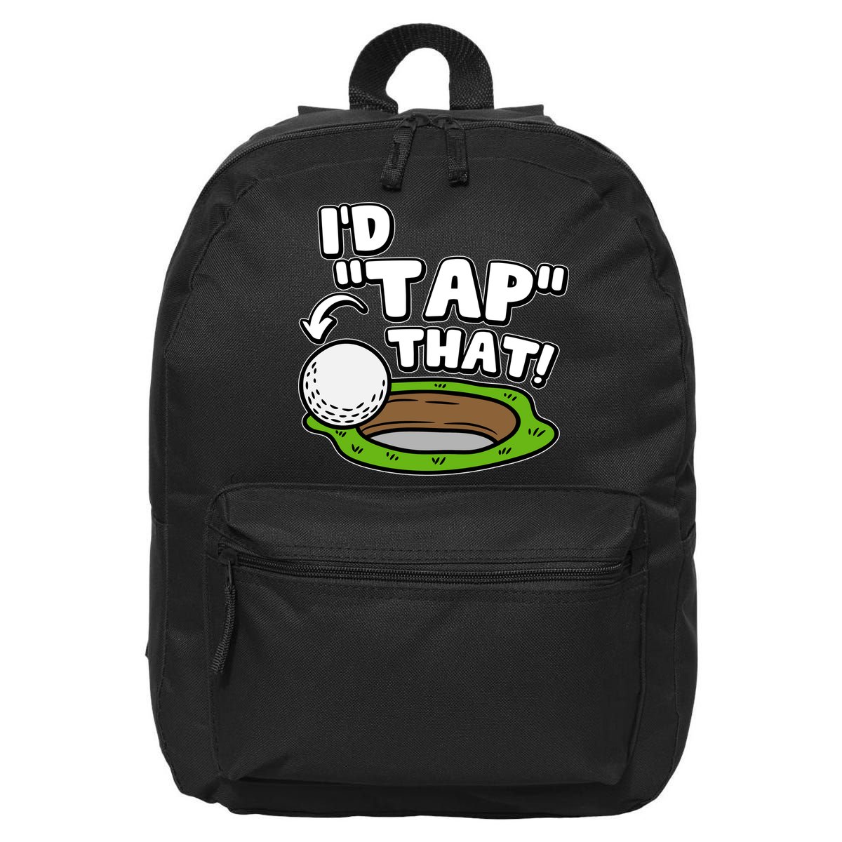 Id Tap That Funny Golf Lover 16 in Basic Backpack