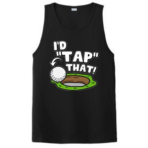 Id Tap That Funny Golf Lover PosiCharge Competitor Tank