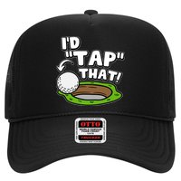 Id Tap That Funny Golf Lover Trucker Hat