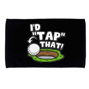 Id Tap That Funny Golf Lover Microfiber Hand Towel