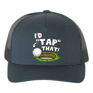 Id Tap That Funny Golf Lover Yupoong Adult 5-Panel Trucker Hat