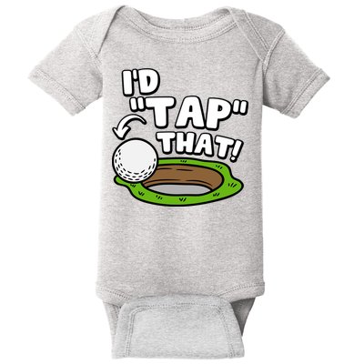 Id Tap That Funny Golf Lover Baby Bodysuit