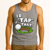 Id Tap That Funny Golf Lover Tank Top