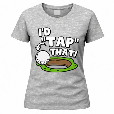 Id Tap That Funny Golf Lover Women's T-Shirt