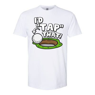 Id Tap That Funny Golf Lover Softstyle CVC T-Shirt