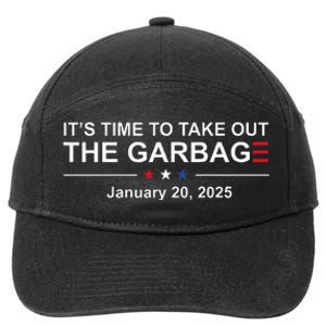 ItS Time To Take Out The Garbage January 20 2025 7-Panel Snapback Hat