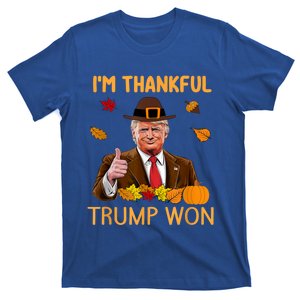 IM Thankful Trump Won Thanksgiving Turkey Fall T-Shirt