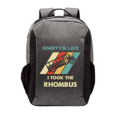 I Took The Rhombus Funny Math Nerd Funny Math Gift Vector Backpack