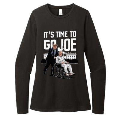 ItS Time To Go Joe I Donald Trump I Republican Trump 2024 Womens CVC Long Sleeve Shirt