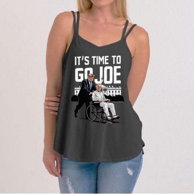 ItS Time To Go Joe I Donald Trump I Republican Trump 2024 Women's Strappy Tank