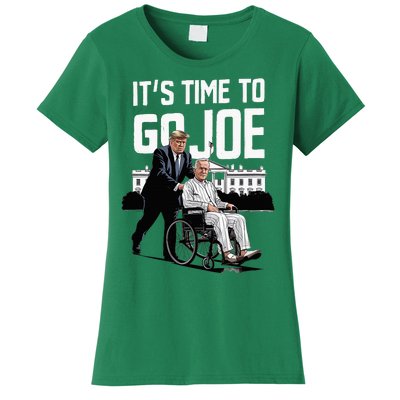 ItS Time To Go Joe I Donald Trump I Republican Trump 2024 Women's T-Shirt