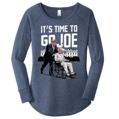 ItS Time To Go Joe I Donald Trump I Republican Trump 2024 Women's Perfect Tri Tunic Long Sleeve Shirt