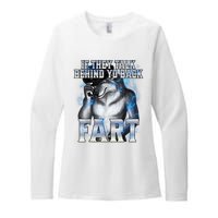 If They Talk Behind Your Back Fart Womens CVC Long Sleeve Shirt