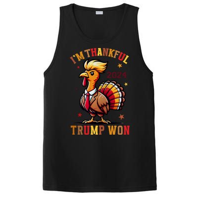 Im Thankful Trump Won Trump Thanksgiving PosiCharge Competitor Tank