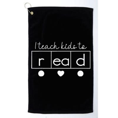 I Teach To Read Science Of Reading Platinum Collection Golf Towel