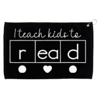 I Teach To Read Science Of Reading Grommeted Golf Towel