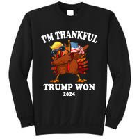 Im Thankful Trump Won Trump Thanksgiving Sweatshirt