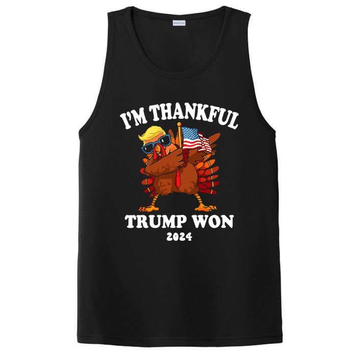 Im Thankful Trump Won Trump Thanksgiving PosiCharge Competitor Tank