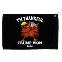 Im Thankful Trump Won Trump Thanksgiving Grommeted Golf Towel