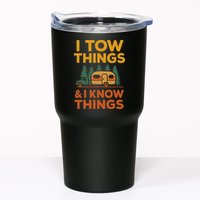 I Tow Things And I Know Things Fathers Day Tumbler