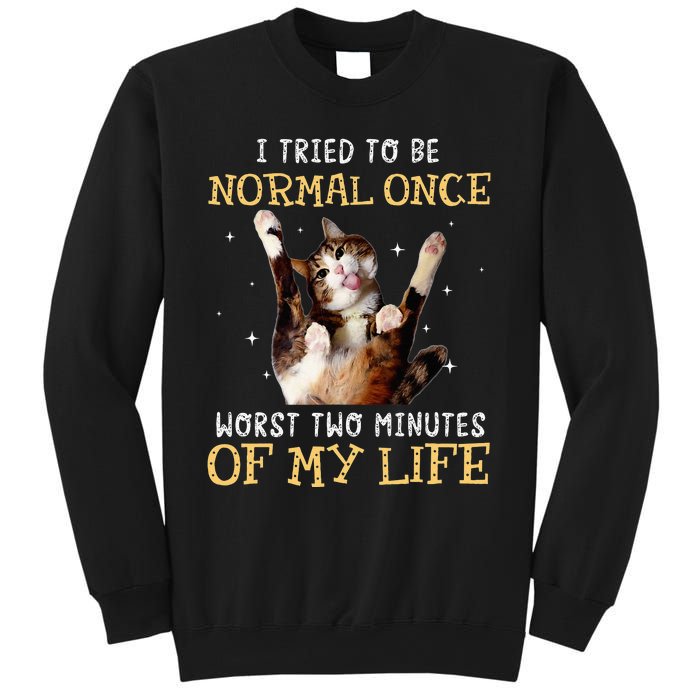 I Tried To Be Normal Once Worst Two Minutes Of My Life Sweatshirt