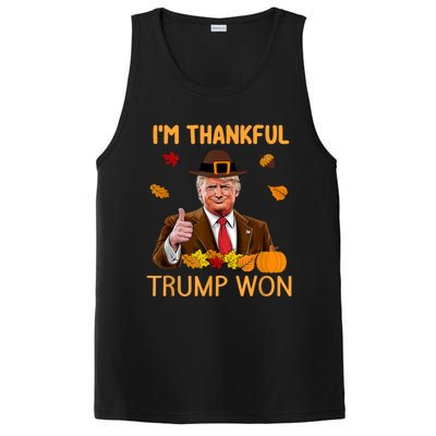 Im Thankful Trump Won Trump Thanksgiving PosiCharge Competitor Tank