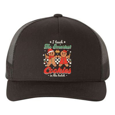 I Teach The Smartest Cookies In The Batch Teacher Christmas  Yupoong Adult 5-Panel Trucker Hat