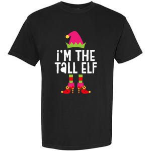 IM The Tall Elf Matching Christmas Costume Garment-Dyed Heavyweight T-Shirt