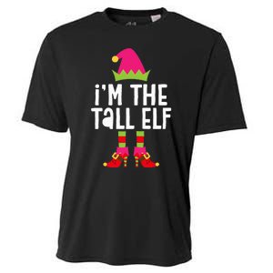 IM The Tall Elf Matching Christmas Costume Cooling Performance Crew T-Shirt