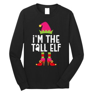 IM The Tall Elf Matching Christmas Costume Long Sleeve Shirt