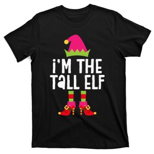 IM The Tall Elf Matching Christmas Costume T-Shirt