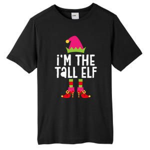 IM The Tall Elf Matching Christmas Costume Tall Fusion ChromaSoft Performance T-Shirt