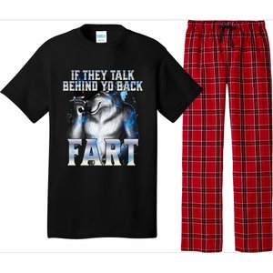 If They Talk Behind Your Back Fart Pajama Set