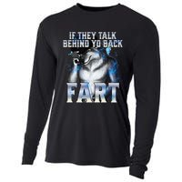 If They Talk Behind Your Back Fart Cooling Performance Long Sleeve Crew