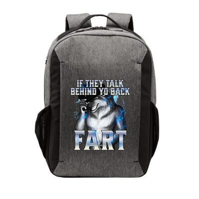 If They Talk Behind Your Back Fart Vector Backpack